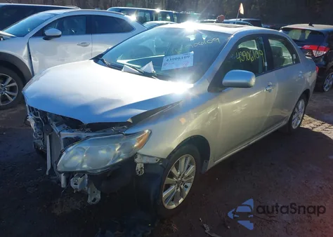 2010 Toyota Corolla Xle z USA, uszkodzony, nr VIN 2T1BU4EE3AC333454